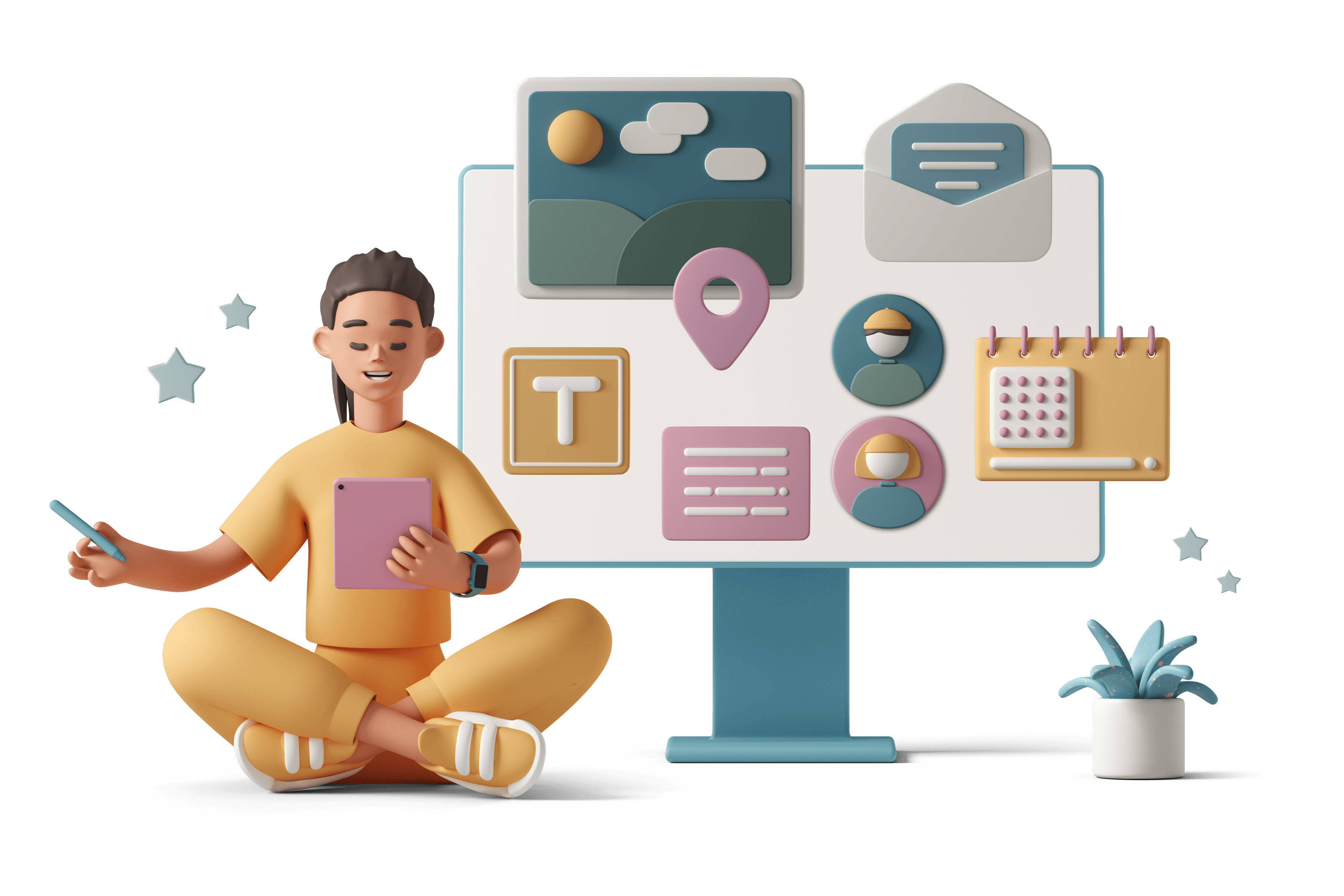 casual-life-laptop-and-charts
